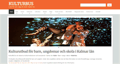 Desktop Screenshot of kulturbus.se